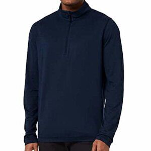NWT - 32 Degrees Heat Men's Soft Quarter Zip Long Sleeve Pullover - Size XXL